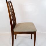 Set of six dining room chairs of rosewood  of danish design from the 1960s
