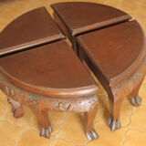 Chinese coffee table carved wood