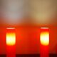Massive red lamp 1990