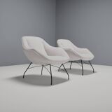 Paire de fauteuils "Concha" par Carlo Hauner & Martin Eisler, Brésil, 1955