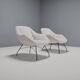Pair of "Concha" Armchairs by Carlo Hauner & Martin Eisler, Brasil, 1955