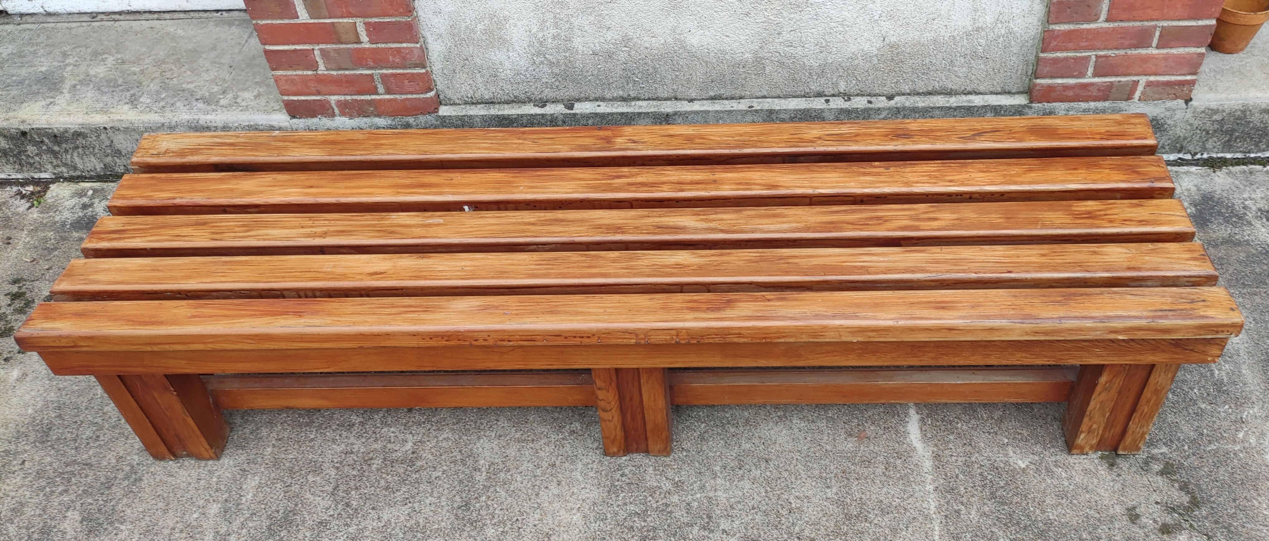 Large vintage/design bench from the 20th century