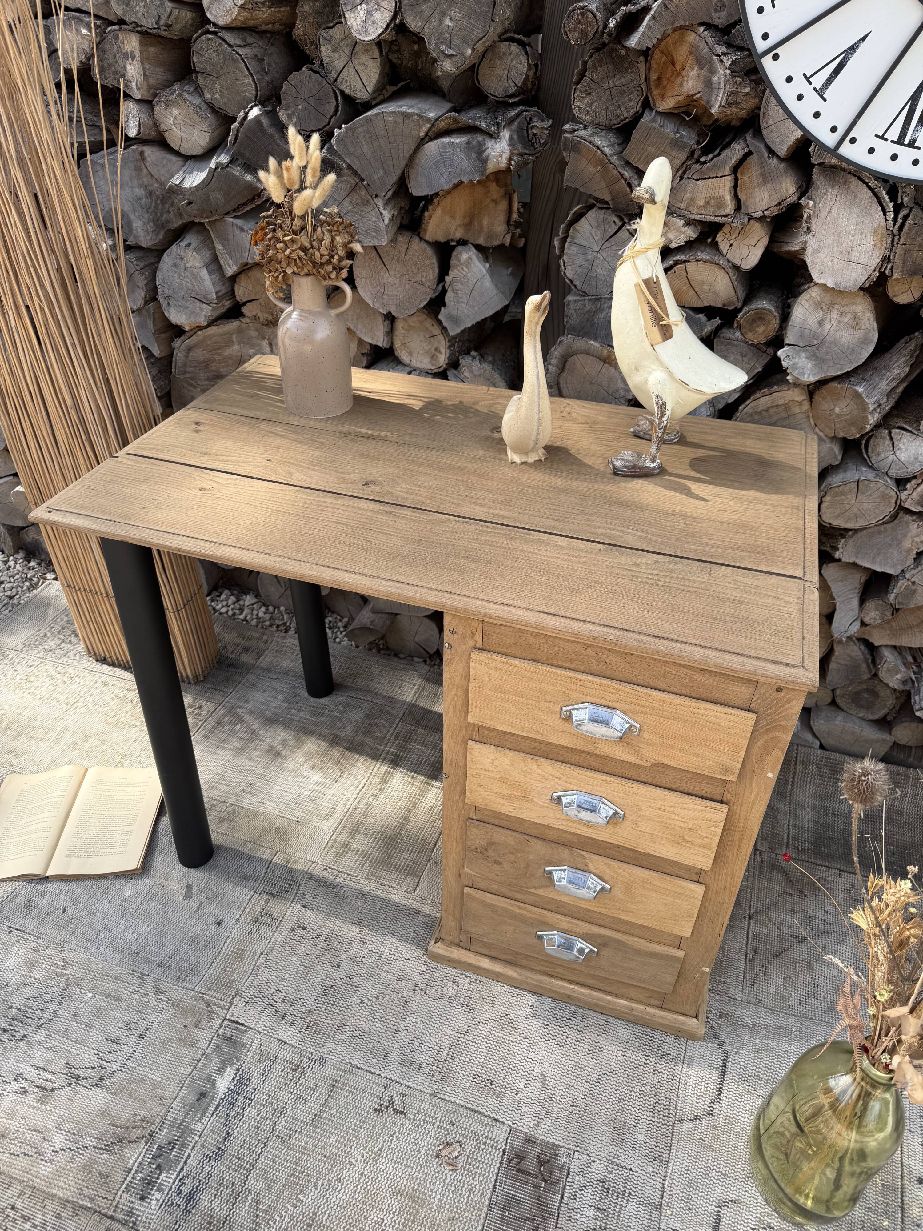 Wooden desk