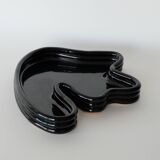 Lali black vinyl centerpiece