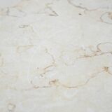 Table d'appoint Thonet ancienne du début du XXe siècle avec un plateau en pierre naturelle