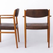 Pair of Arne Vodder Model 418 Armchairs, 1960s Danish Mid Century Teak