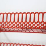 Wall shelf, vintage metal