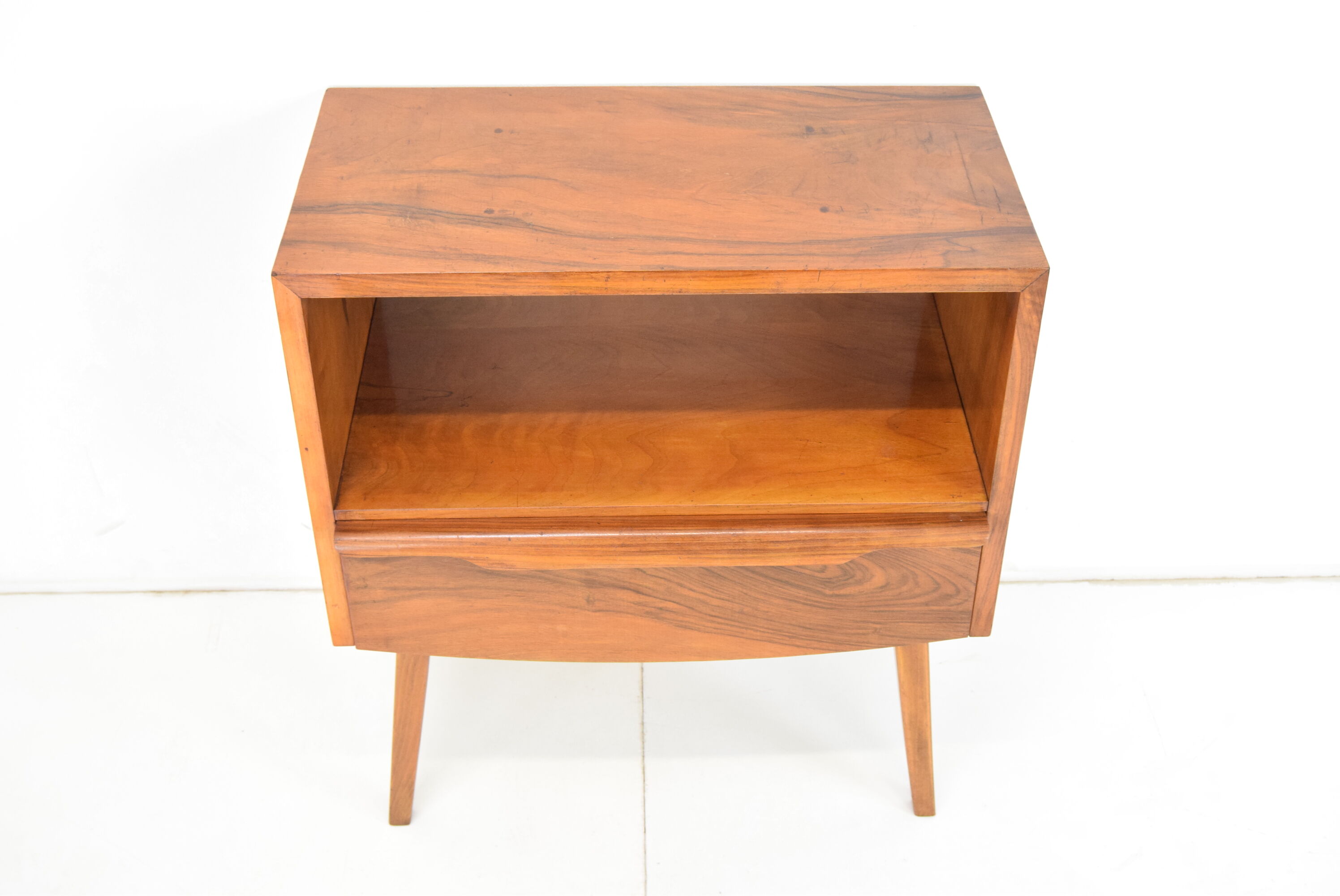 Mid-century side table or nightstand,1950's