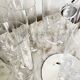 Vintage Bohemian Crystal Ice Bucket & 6 Glasses, Czech Rep. 80s