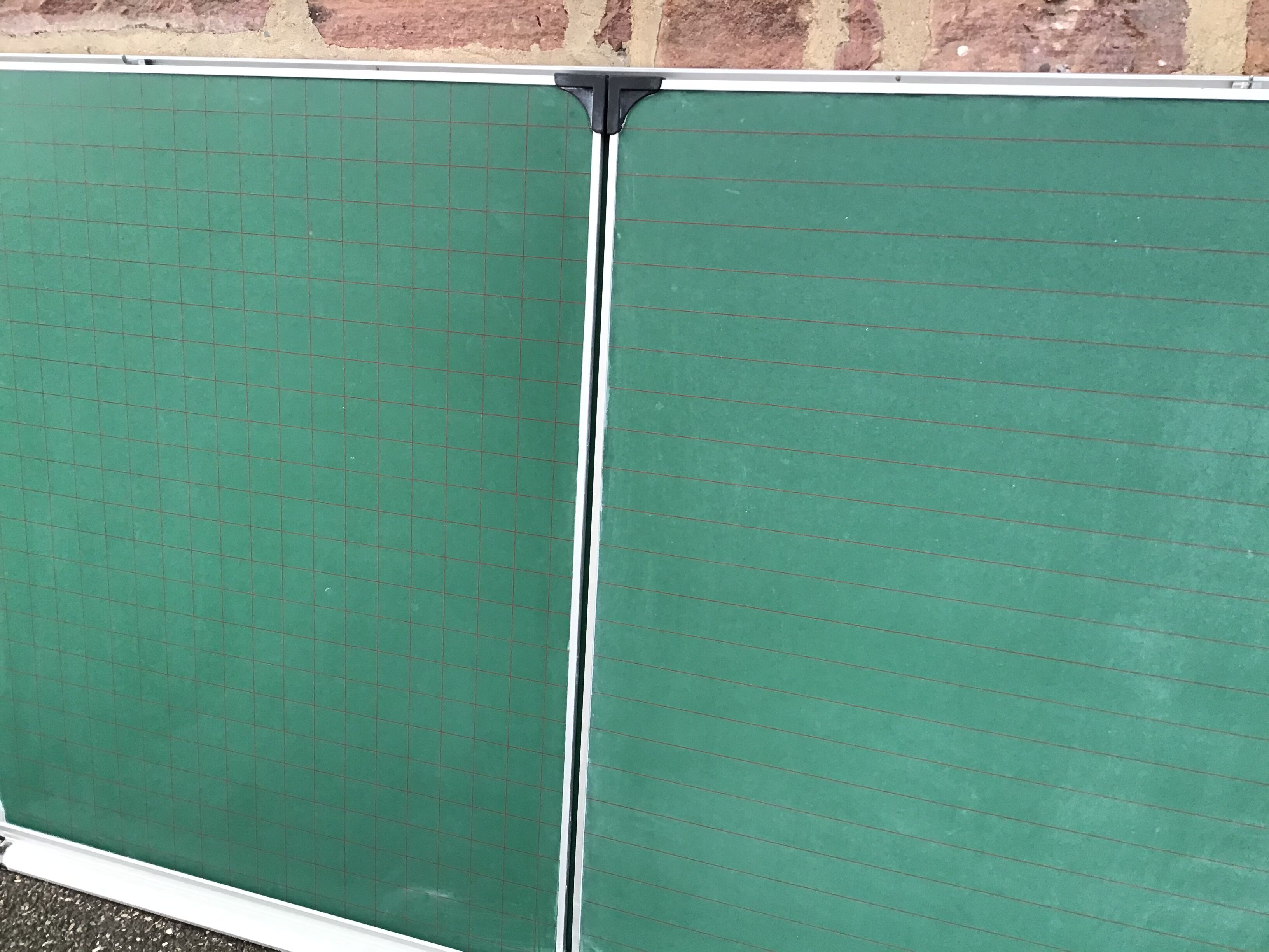 Old school board triptych restaurant vintage bar