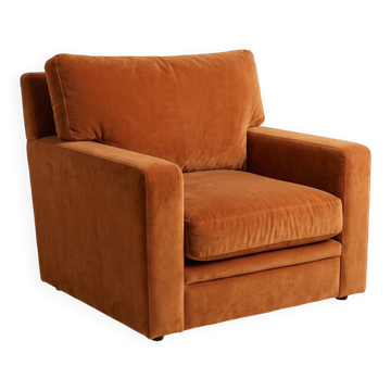Fauteuil club contemporain - Refait à neuf