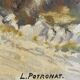 Lucien POTRONAT (1889-1973) "Landscape of the Côte d'Azur" Oil on canvas