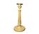 Antique ornate brass torch from the early 20th century