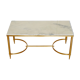 Table low 60s marble neoclassical style