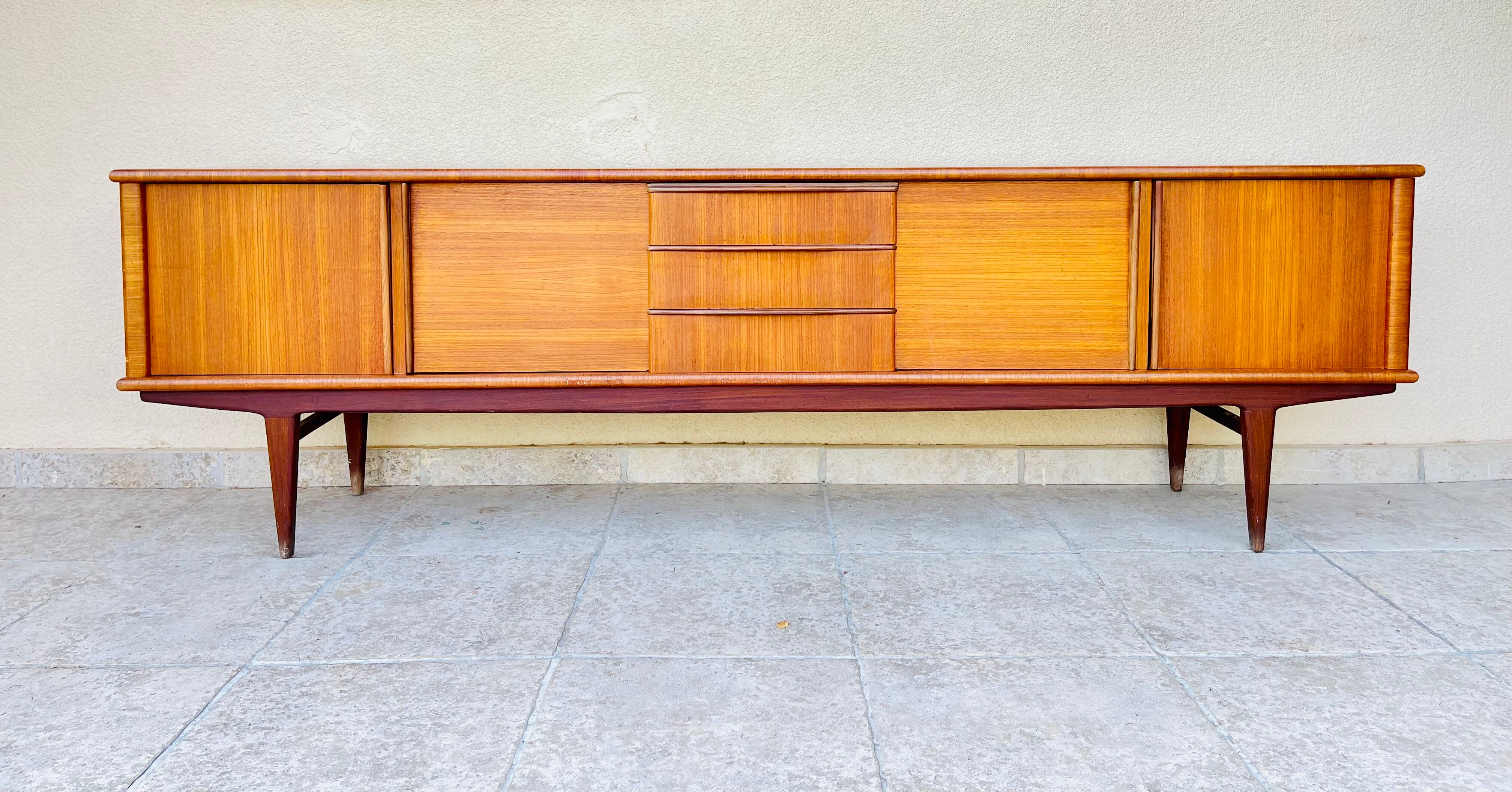Scandinavian teak sideboard