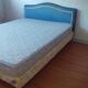Upholstered bed for 2 people