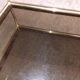 Vintage 80's brass coffee table, glass tops