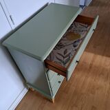 Commode vert forest