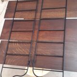 Scandinavian floor 1940 has 50 tomado, steel and 3 trays 65x19. Wooden plating bisted 60x86 super and