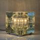 Cubesphere lamp by Alessandro Mendini for Fidenza Vetraria, 1968, Italy.