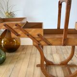 Travailleuse en bois de hêtre années 50