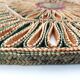 Multicolored woven straw trivia 70s