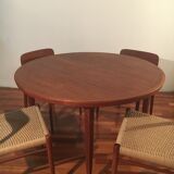 No.75 chairs & table by Niels Otto Muller for J.L. Mollers, 1950s