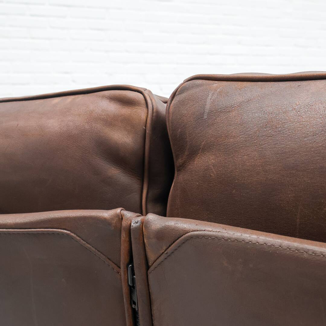 Canapé deux places Cassina 405 Duc par Mario Bellini années 1970