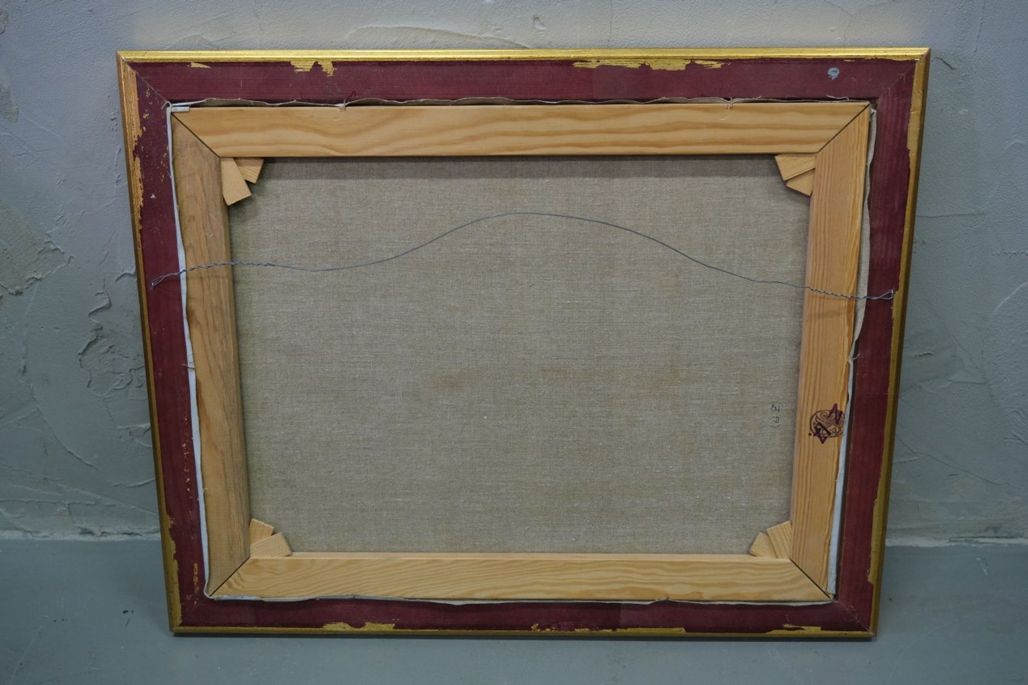 Jules Schyl (1893-1977), Swedish Modern Painting, 1960s, Oil on Canvas, Framed