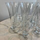 Set of 11 vintage stemmed glasses