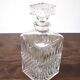 Carafe à whisky en verre taillé