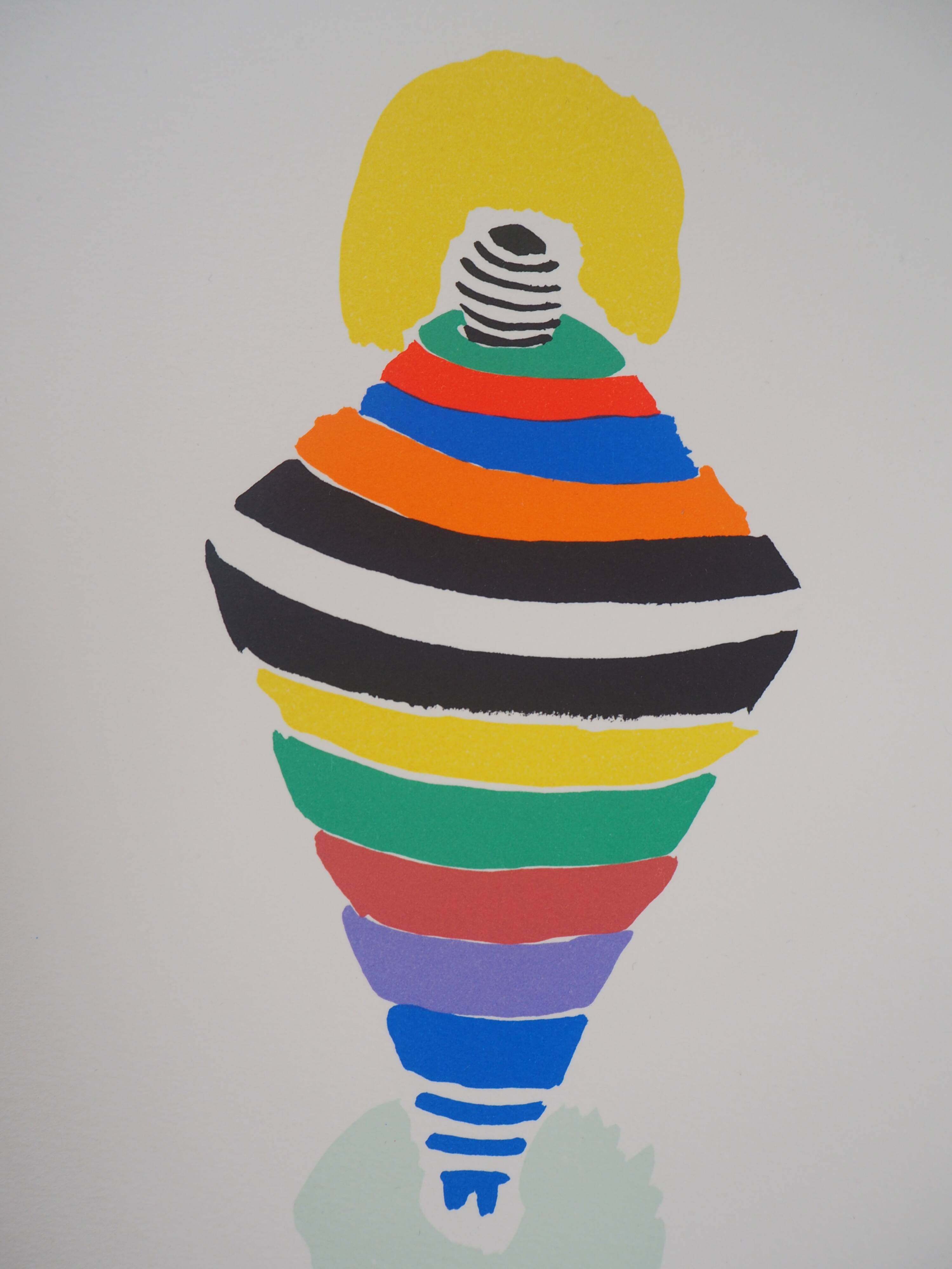 Sonia Delaunay: Top-dress, Rio - Signed lithograph
