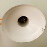 Lampe d'architecte orange années 50
