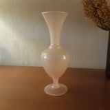 Pink vase type opaline