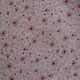 Set of 9 dessert plates in earthenware of Sarreguemines - Décor of pink flowers - 1970