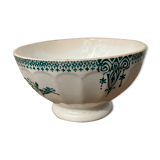 Old bowl Sarreguemines Digoin 400 Saint Amand in blue earthenware / vintage ceramic