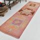 Pink Orange Turkish Runner Rug 87x316Cm SK 23422