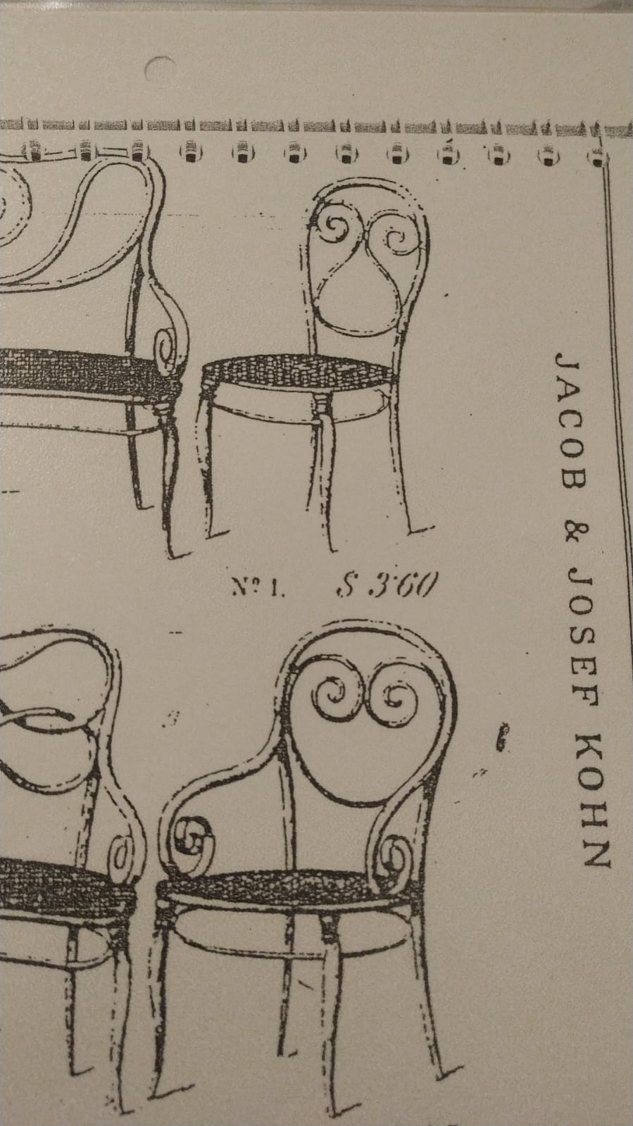Kohn chair n°1 around 1870