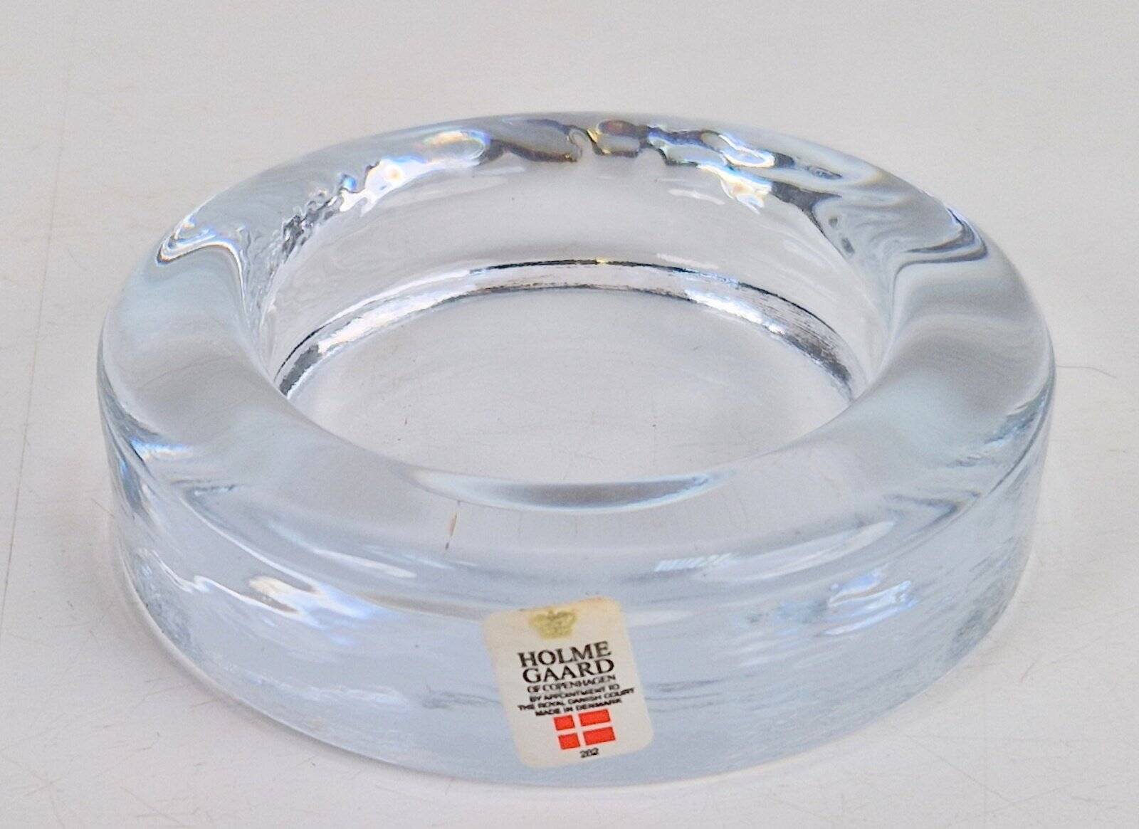 Vintage Ashtray by Torben Jørgensen for Holmegaard, 1980s