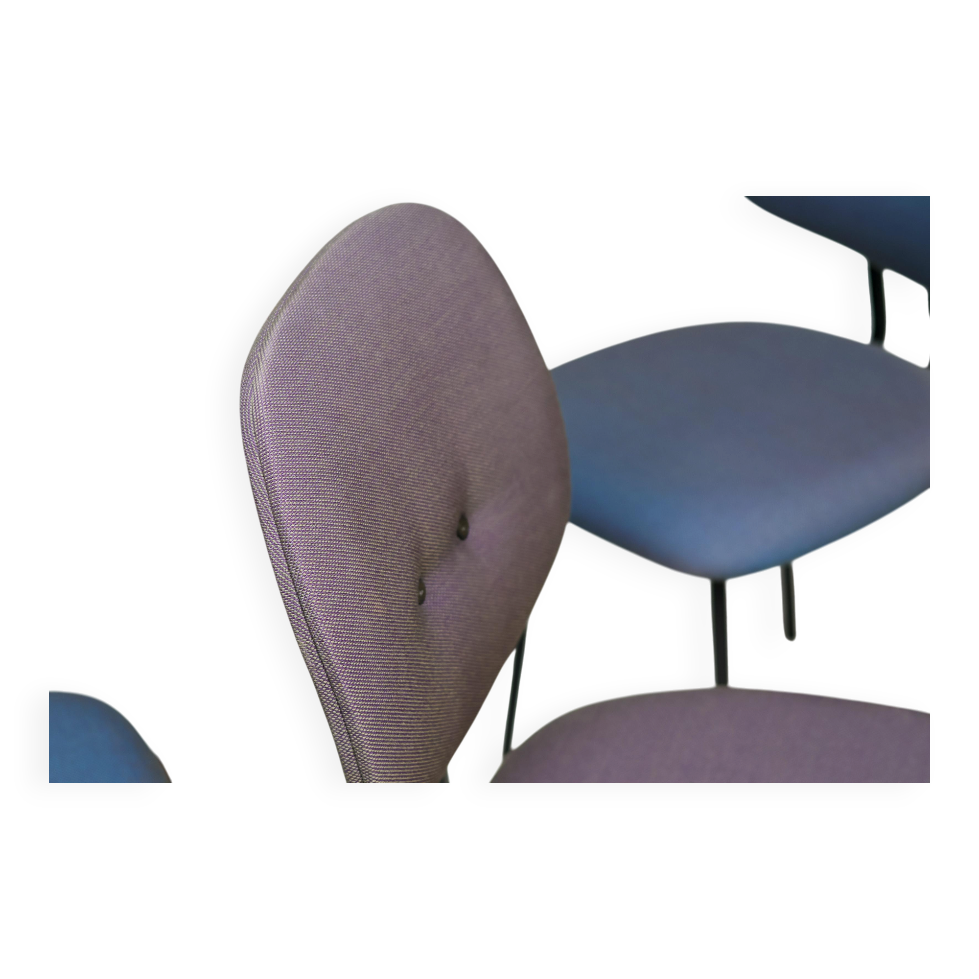 Monumental acquisition: 11 x Maarten Baas "101" chairs - Custom Camira Main Line