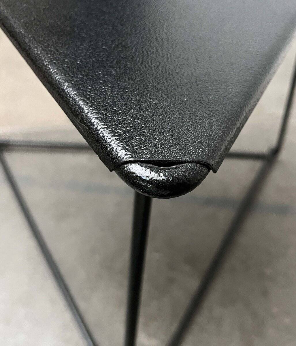 Postmodern metal table model OTI by Niels Gammelgaard for Ikea, 1980s.