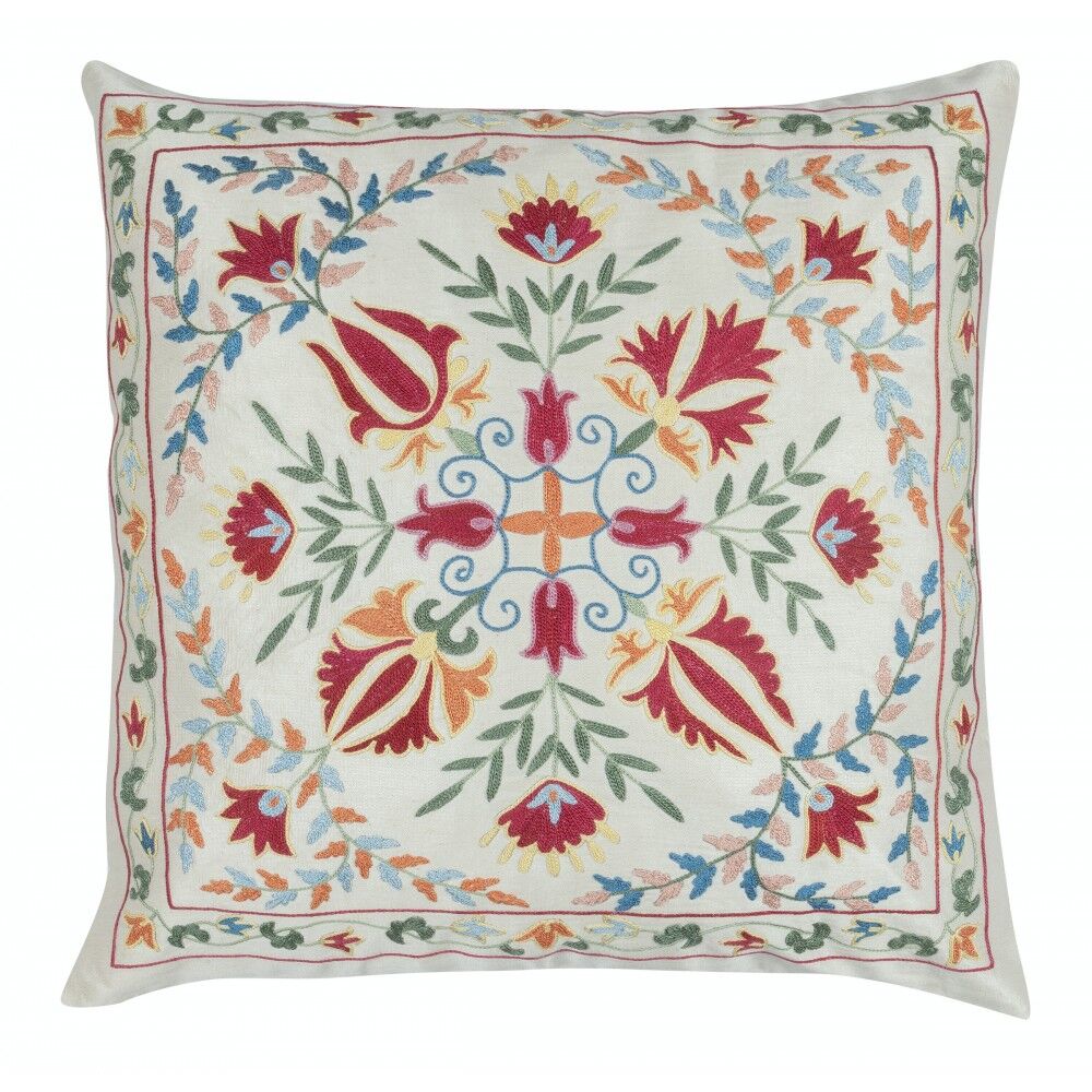 SET OF 2 - 100% Silk Accent Pillow Covers. A pair of Cushion Covers. Handmade Throw Pillows