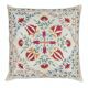 SET OF 2 - 100% Silk Accent Pillow Covers. A pair of Cushion Covers. Handmade Throw Pillows