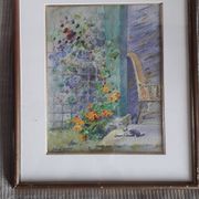 Old signed painting