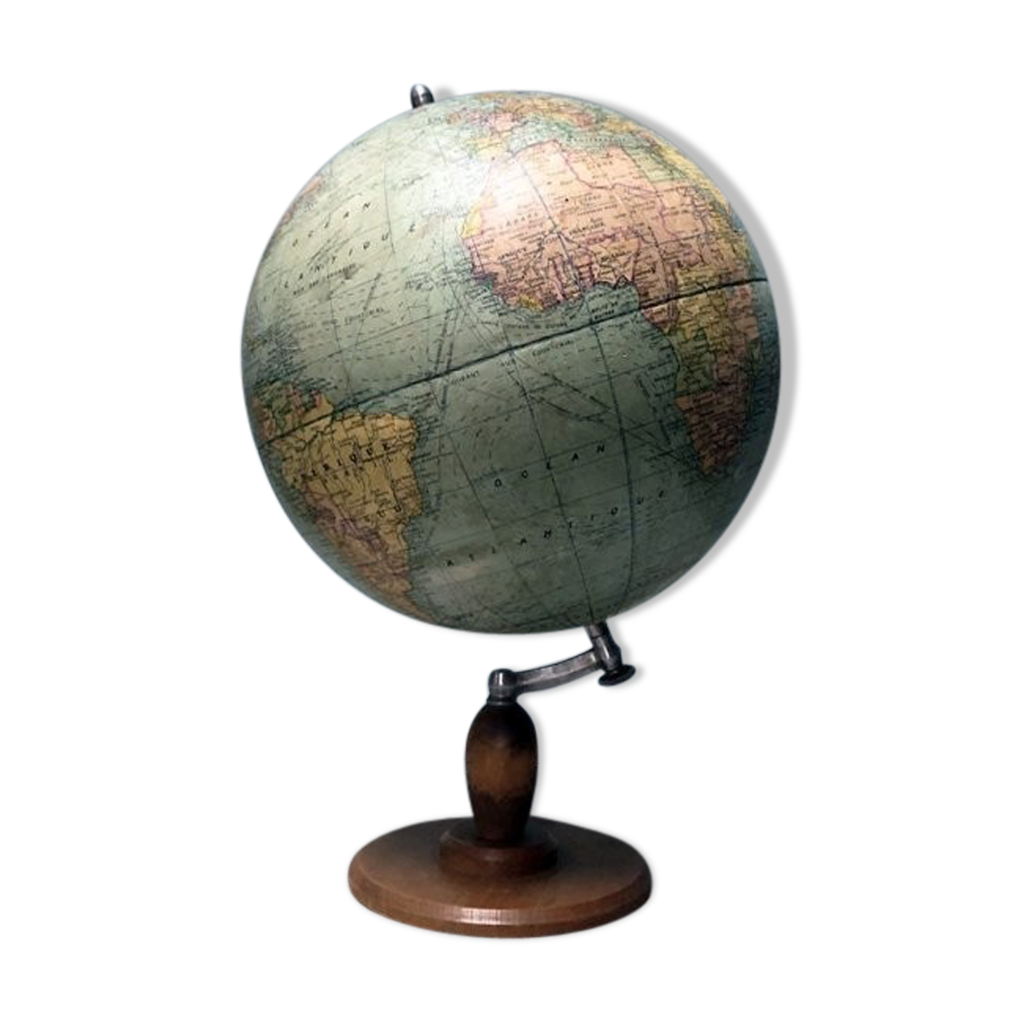 Globe earth 1940s