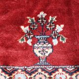 Tapis Vintage Bukhara en Laine, Années 1960, Éclat et Tradition