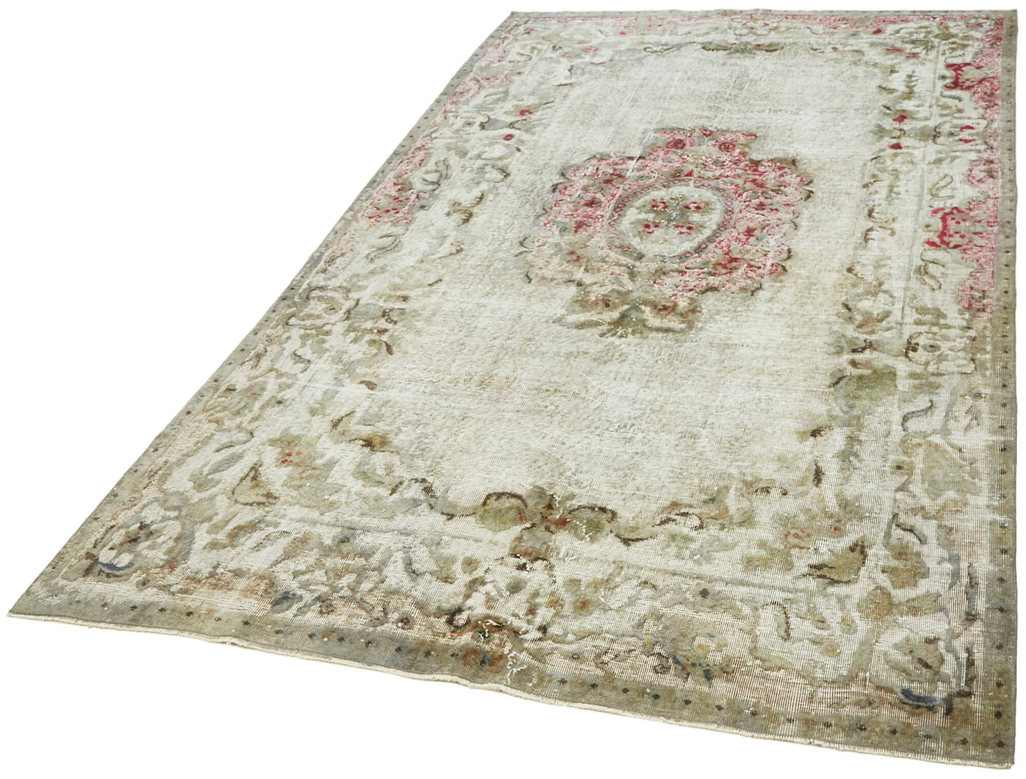 Handmade carpet, Turkish, 1980s, 200x308 cm, grey