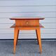 Vintage Scandinavian bedside table in wood – 1960s/70s