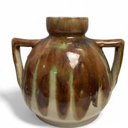 Vintage, vase à anses grès JEB vers 1950