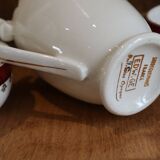 Service à café faïence Digoin Sarreguemines "Edwige"